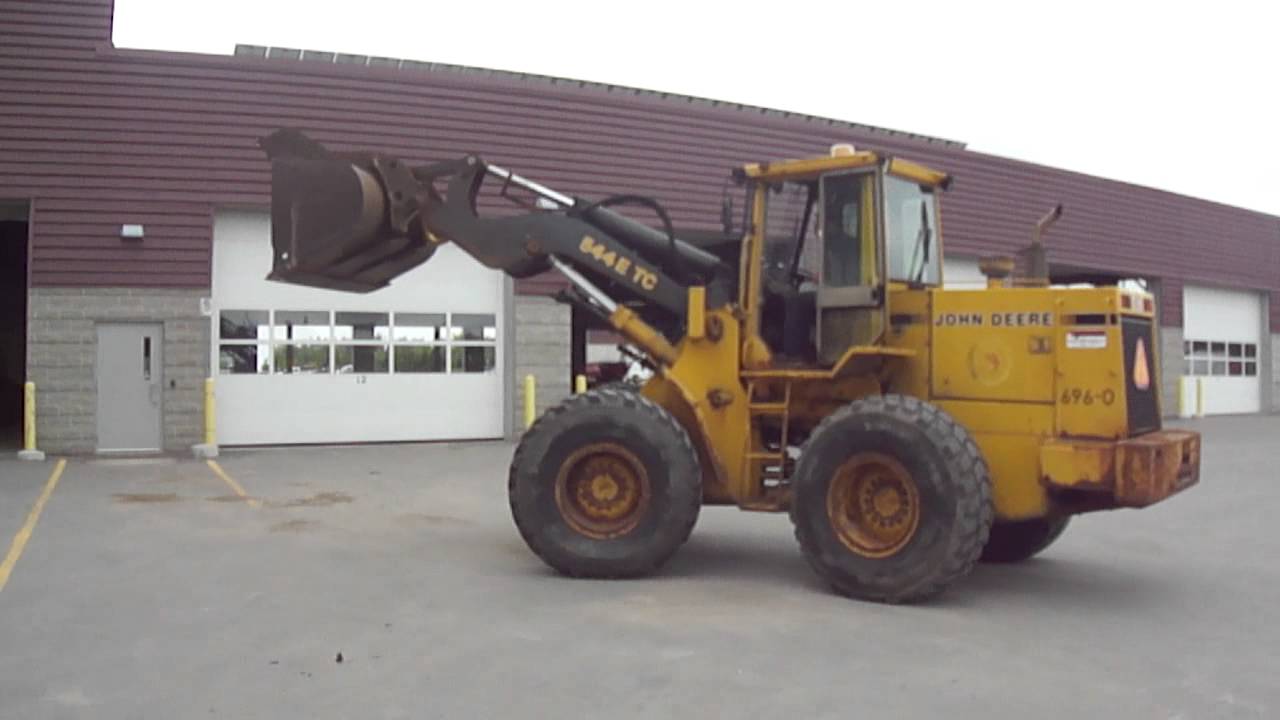GovDeals 1990 John Deere Wheel Loader/Tool Carrier YouTube
