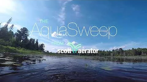 The Aquasweep from Scott Aerator — the original “Muck Mover”!