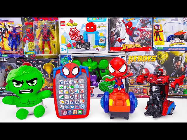 Marvel Spiderman Toys Unboxing Review | Spider Man Mask | Marvel Spiderman Collection Toys