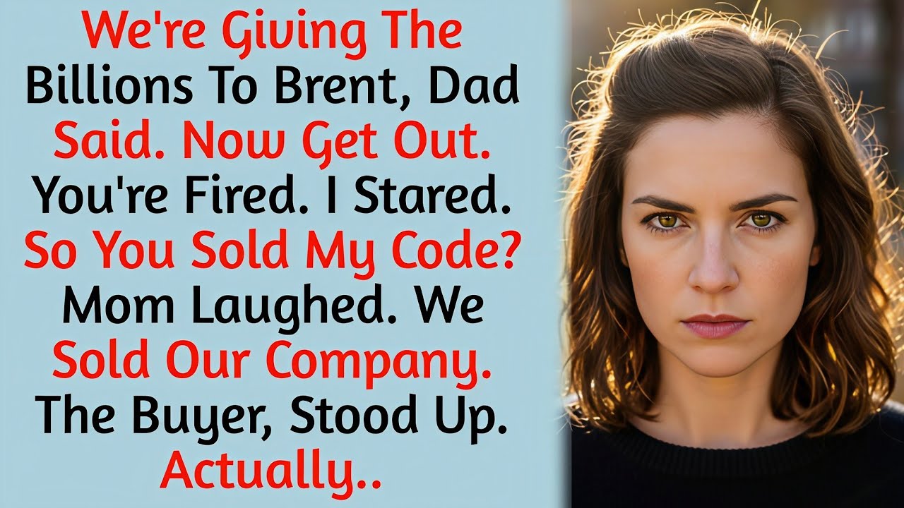 My Parents Sold Our Company For $2.5 Billion And Fired Me-They Forgot I Own The Code.