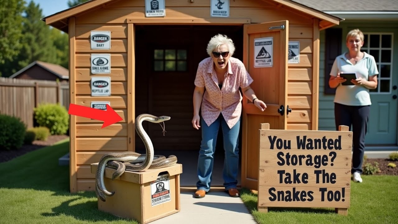 HOA Karen Used My Shed for Storage — She Didn’t Read the Warning Signs
