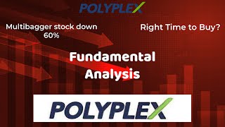 Polyplex Fundamentals | Time to Buy this Multibagger | why the stock is down | Multibagger returns