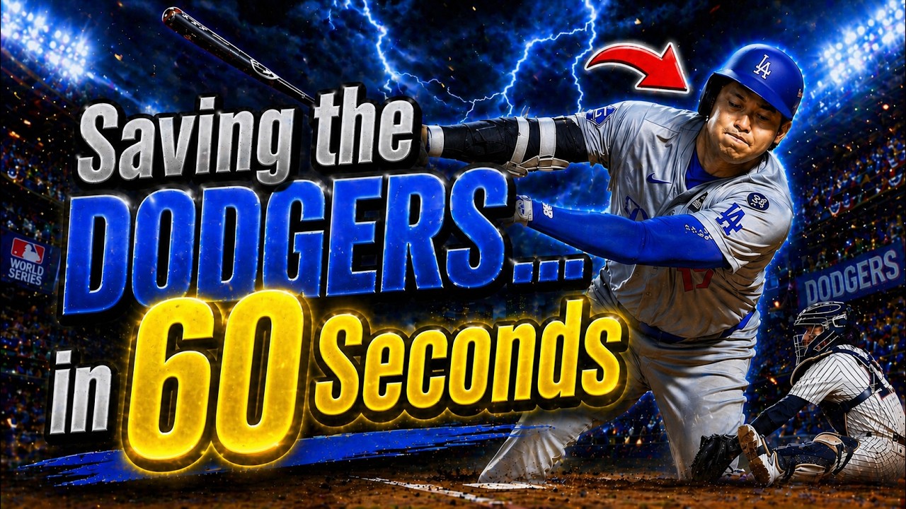 Can I Actually Save the Dodgers in Just 1 Minute?!