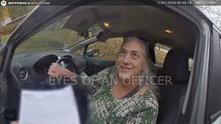 Quirky Woman Hits Curb and Finds Herself Behind Bars On DWI Charge