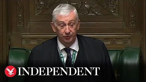 Lindsay Hoyle suspends Commons over Michael Goves ...