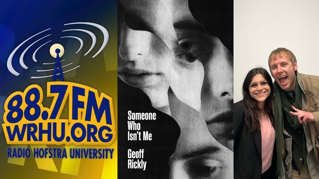Geoff Rickly of Thursday Talks About Debut Novel "Someone Who Isn't Me" with WRHU - 11/15/23