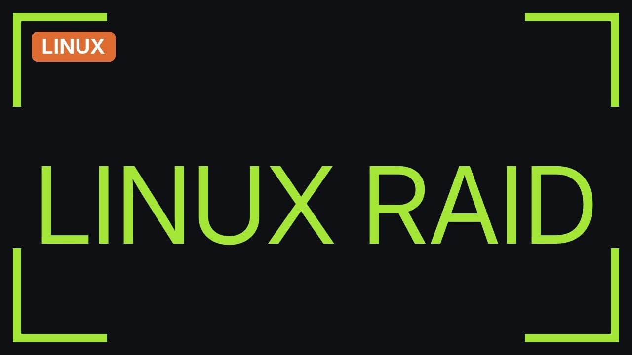 How to proceed after creating software RAID 1 array on Linux? - YouTube