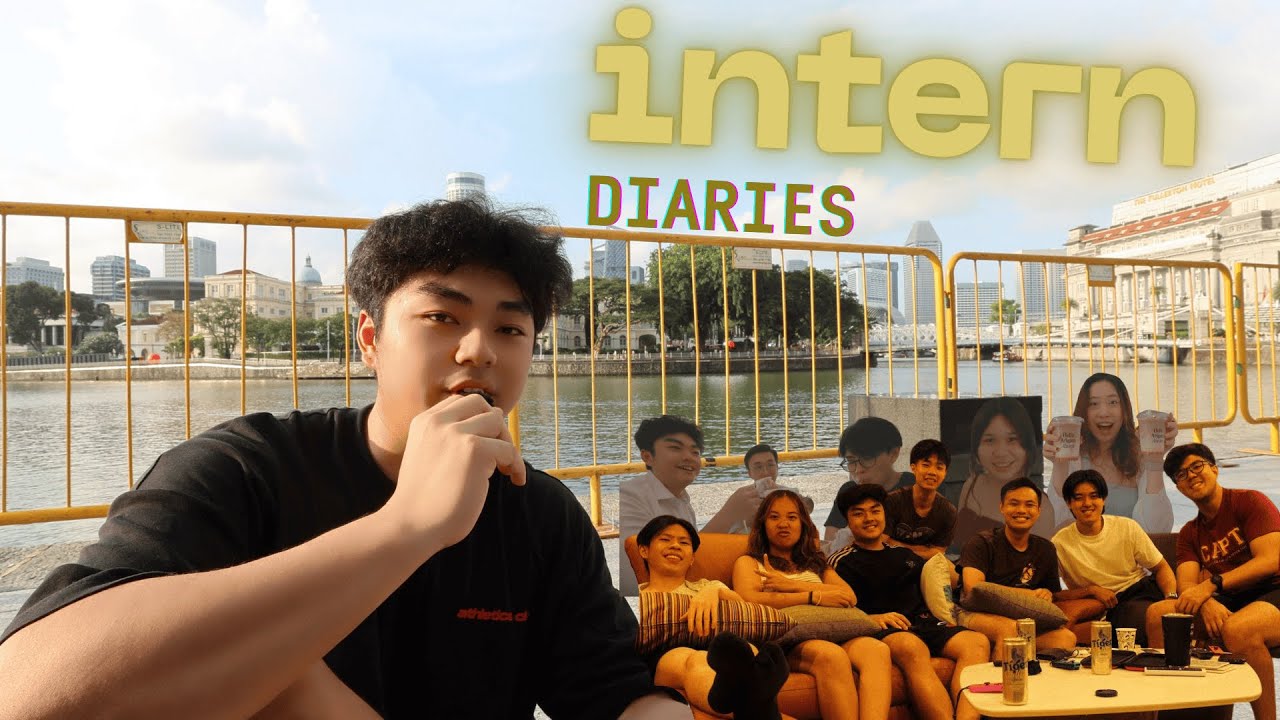 day in the life of an NUS intern in finance - YouTube