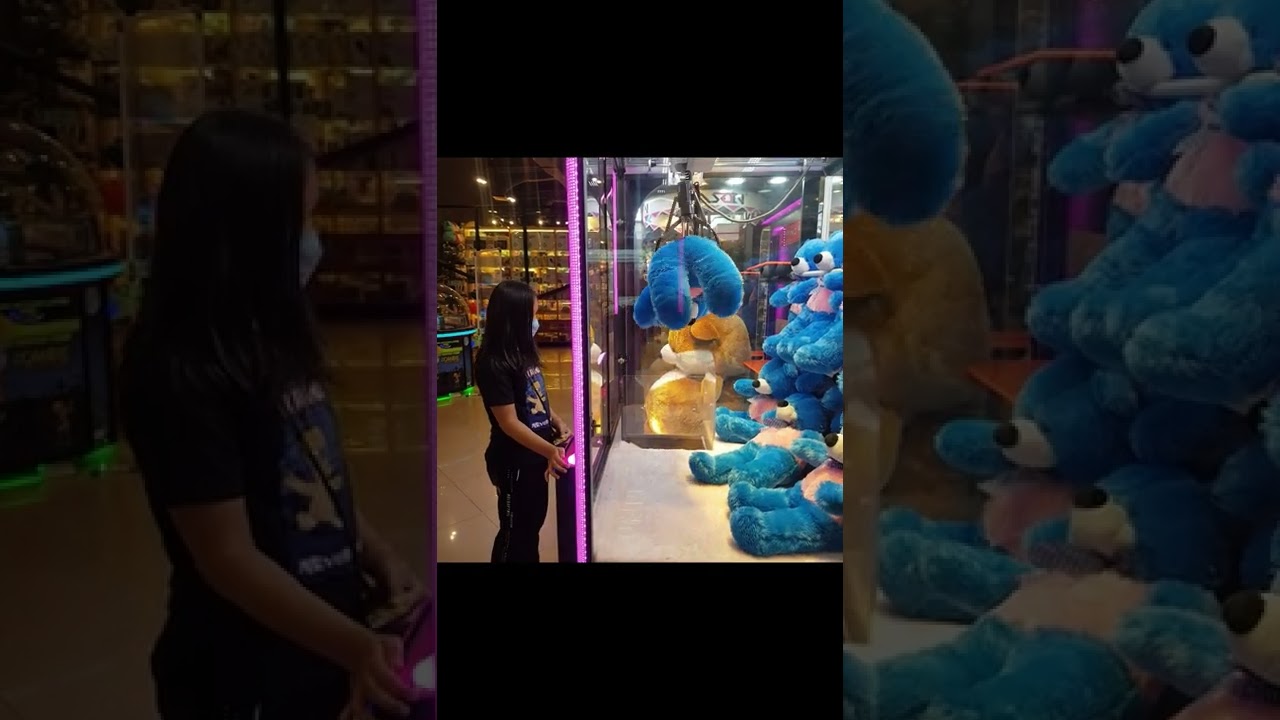 MAIN CAPIT BONEKA DI TIMEZONE DAPAT TEDDY BEAR 