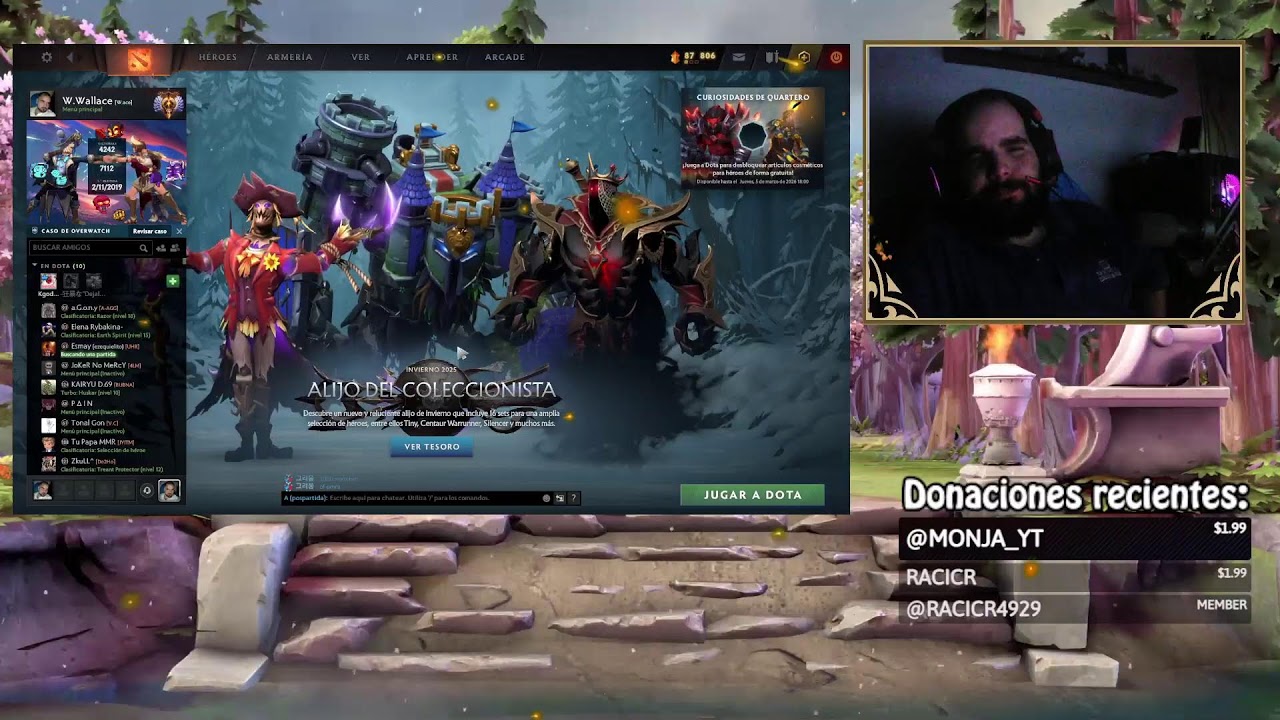 DOTA 2 - LIVE # 180 - RANKEDS SUPPORT INMORTAL - ENTRA y HAZ TU PREGUNTA