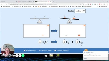 pHET Balancing Equations Simulation