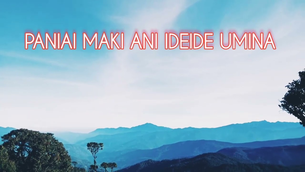 LAGU MEEPAGO -PANIAI MAKI -PANENA GROUP .