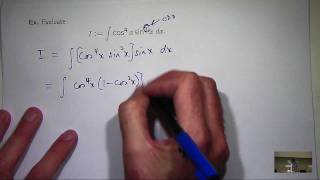 Integrals of trig powers