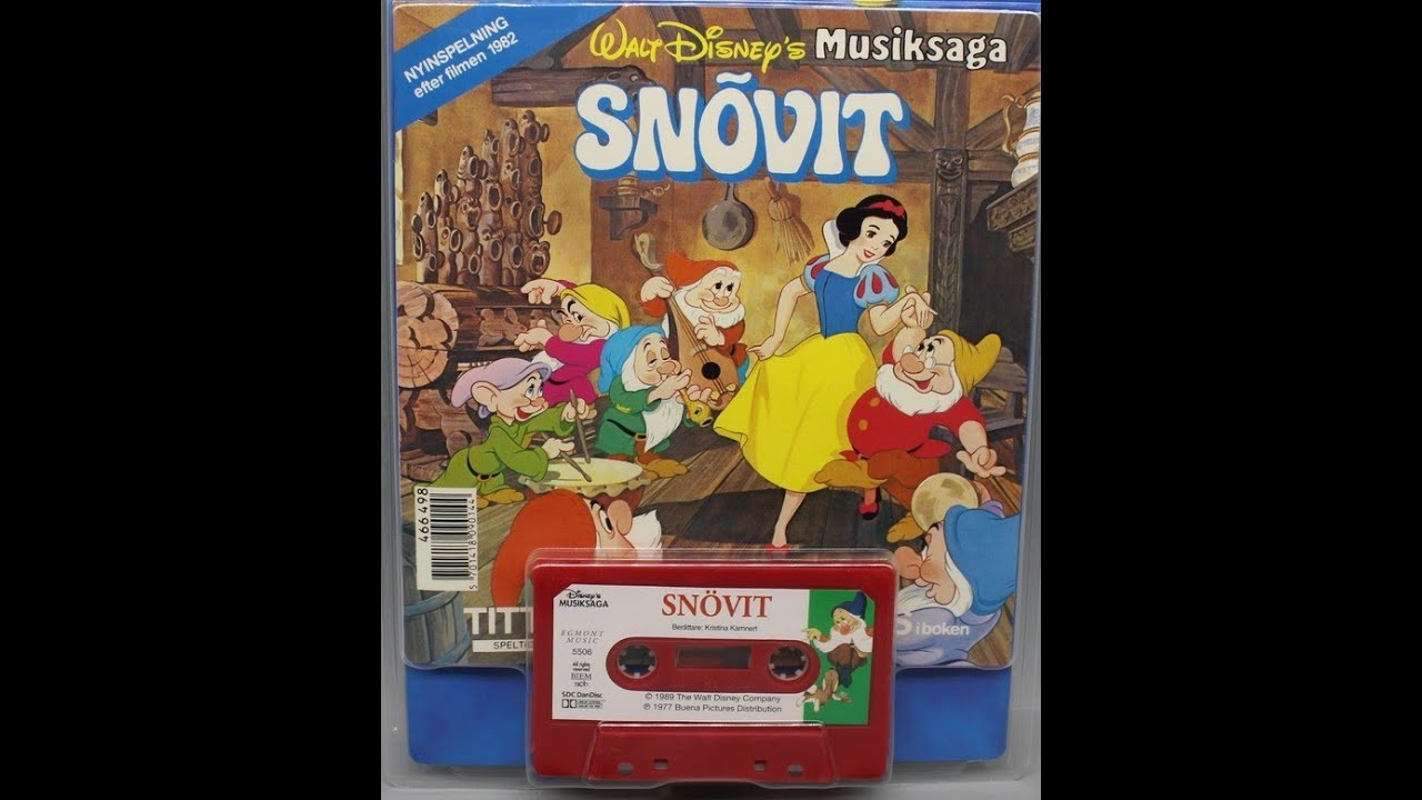 Snövit och de sju dvärgarna - Ljudsaga på Svenska