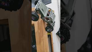 SCX24 Custom Mods Spudworks X24 + Salty_Micro Jimny Body.#scx24 #scx24mods #scx24custom #scx24build