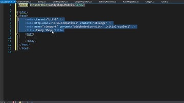 Creating ASP.Net Core 3.0 e-Shop: Adding View 13/39