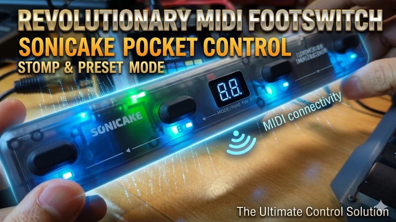 SONICAKE POCKET CONTROL SETUP TO POCKET MASTER - YouTube