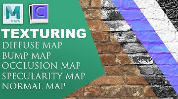 Texturing Fundamentals - Diffuse Map, Bump Map, Normal Map, Occlusion Map, Specularity Map