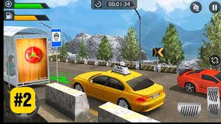 Modern Taxi Driver Parking 3D Game #2 | नई टैक्सी गेम खेले | गाड़ी वाला गेम 2021 screenshot 5