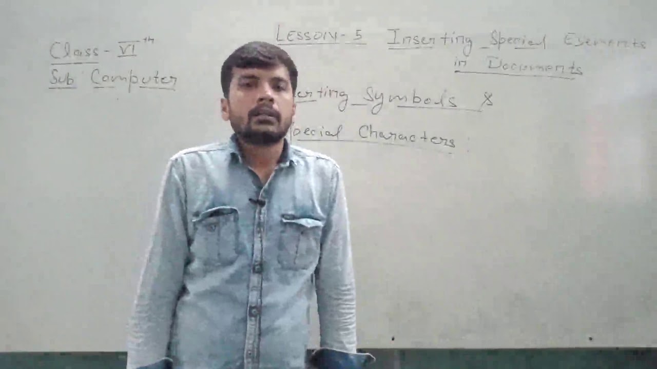 Class 6| Computer | Lesson 5| Part 2 - YouTube