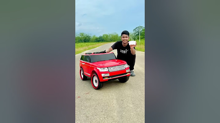 Red Calore Big Size Remote Control Wala Mercedes G Wagon fitting tutorial#Shorts#Trending#Ruhul