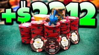 THE CRAZIEST POKER HAND OF MY LIFE!! Private $2/$5 at Rivers Casino! | Poker Vlog #260 screenshot 2
