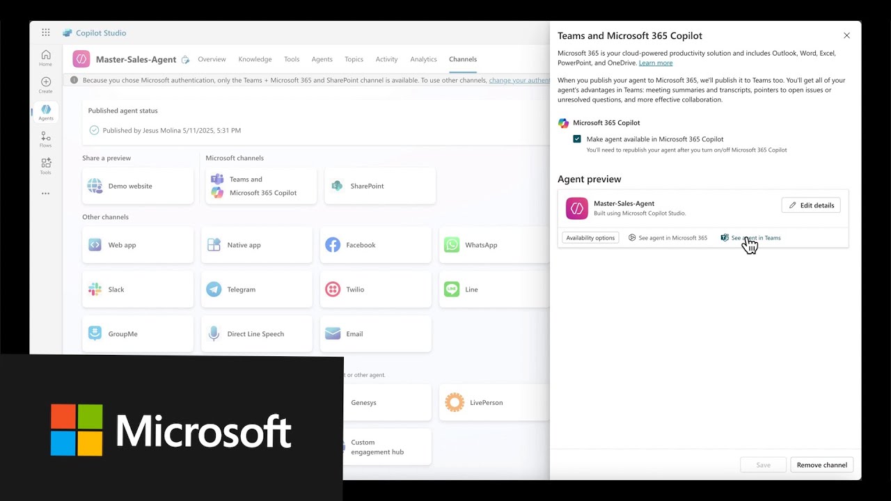 Enrich custom agents in Microsoft Copilot Studio with insights from ...