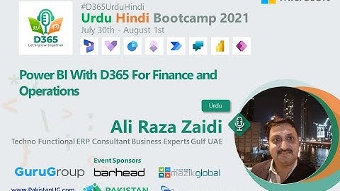 Power BI With D365 For Finance and Operations