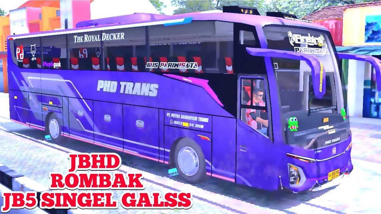 JBHD ROMBAK JB5 SG  BUSSID V4.4.1‼️BEGINI CARANYA 100% WORK