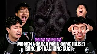 Download Lagu KING NUGI'S LOL MOMENT PLAYING A HORROR GAME WITH BANG UPI - IBLIS 3 PHEUNOMENA MP3
