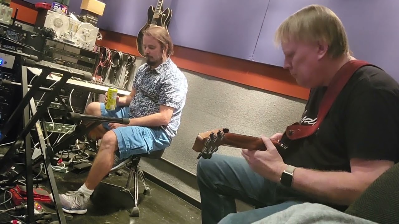 Lobate Scarp- Making the 2nd album! Montage!