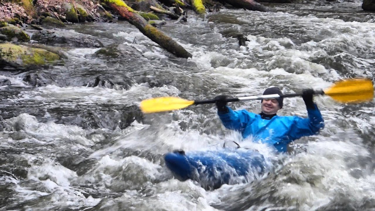 Rzeka Pasłęka: Kasztanowo- Sportyny. Spływ kajakowy Pasłęką