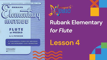 Rubank Elementary - Flute - Lesson 4