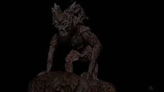 Chort Slavic Demon 3D Model
