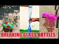 Breaking Glass Bottles & Balloon Drops 😱🔥 Crushing Crunchy & Soft Things! #asmr #satisfying