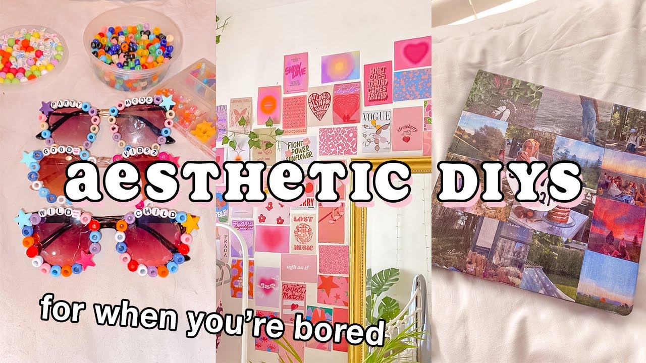 aesthetic tiktok DIYs 🌟 *things to do when you're bored* 