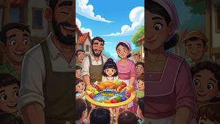 The Magic Plate | Kids Story | English kids stories #storytime #animation #fairytalesstory #cartoon