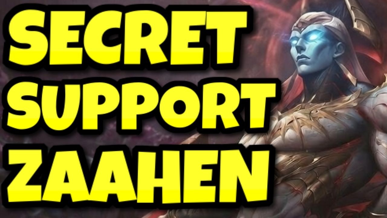 Zaahen is SECRETLY a Support in Season 16...