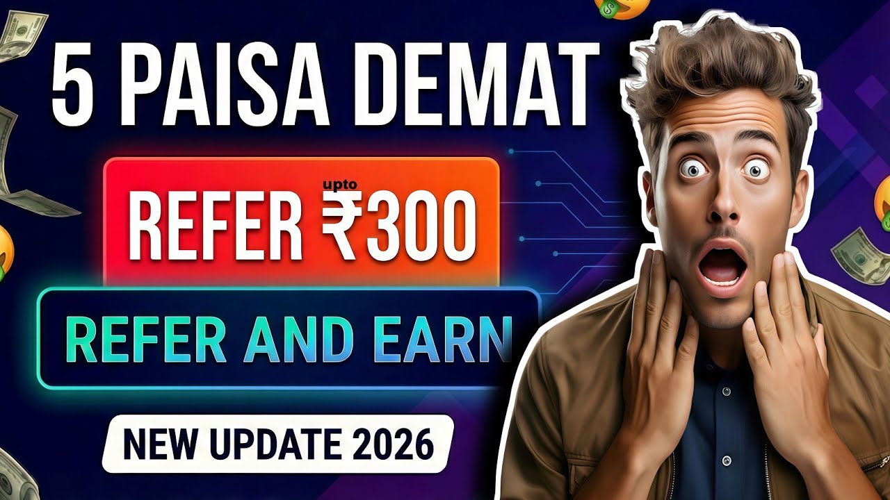 5 PAISA DEMAT ACCOUNT REFER AND EARN PROCESS 2026| 5 PAISA APP REFER & EARN| 5 PAISA REFER