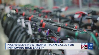 Nashville's new transit plan calls for improving bike safety
