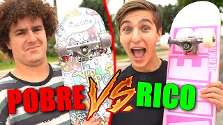 Skate De Rico X Pobre - Qual A Diferença...