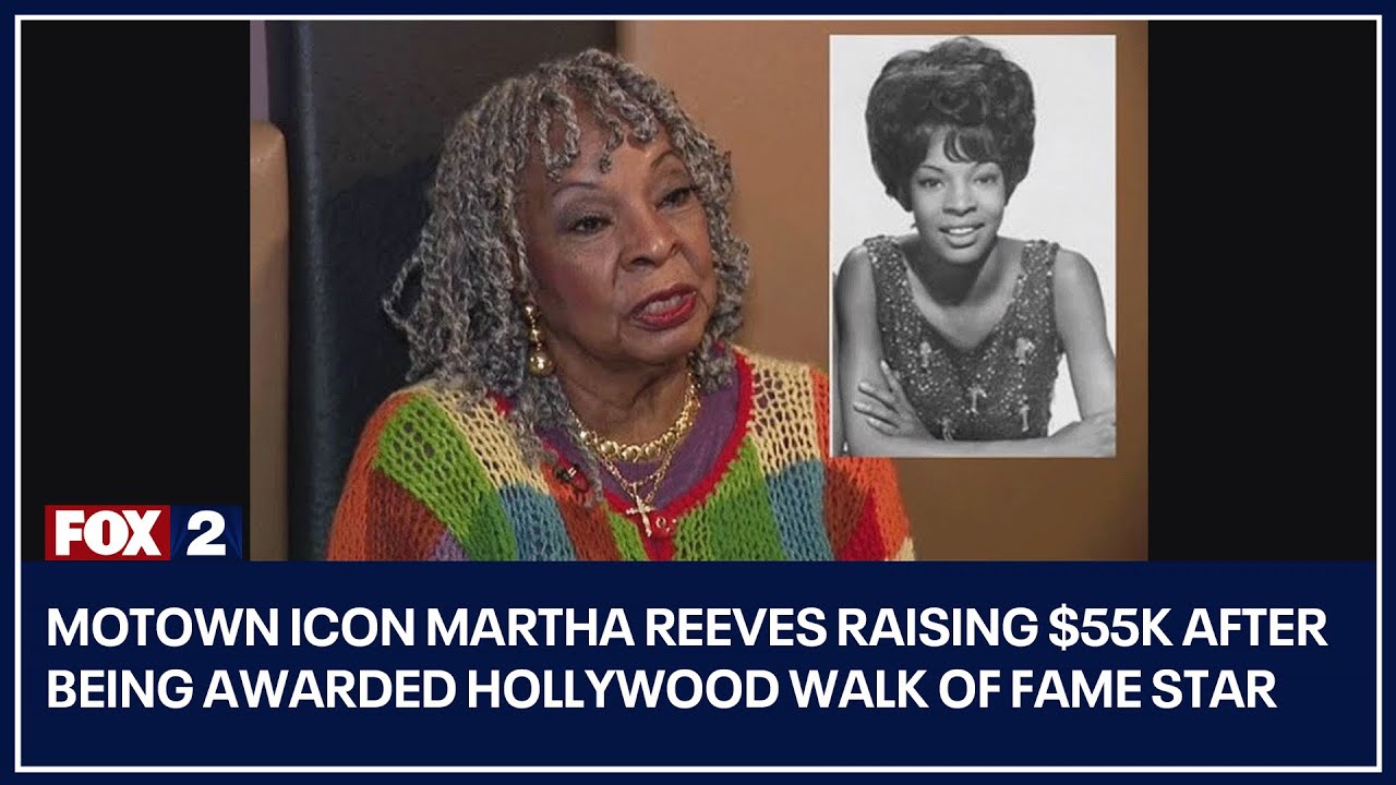 Motown icon Martha Reeves raising $55K after being awarded Hollywood Walk of Fame Star