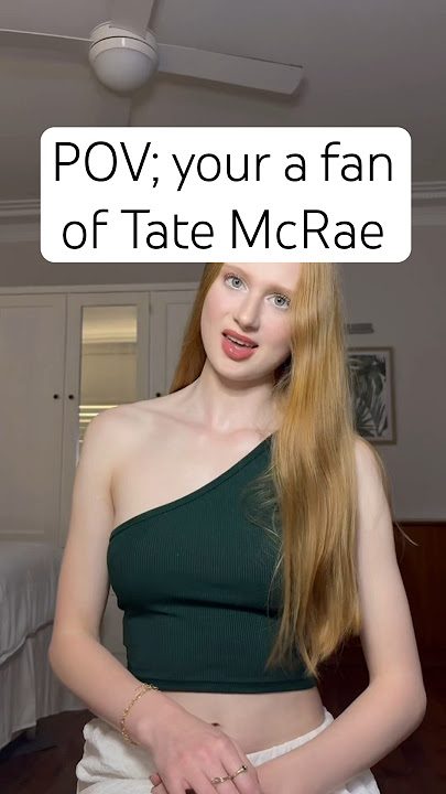 If Tate McRae counts, then yes !!