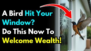 A Bird Hit Your Window? Do This Immediately To Attract Abundant Wealth!