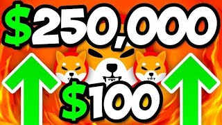 WHALE ALERT!! TURNING $100 INTO $250K SHIBA INU COINS IN A WEEK!! - SHIBA INU COIN NEWS TODAY