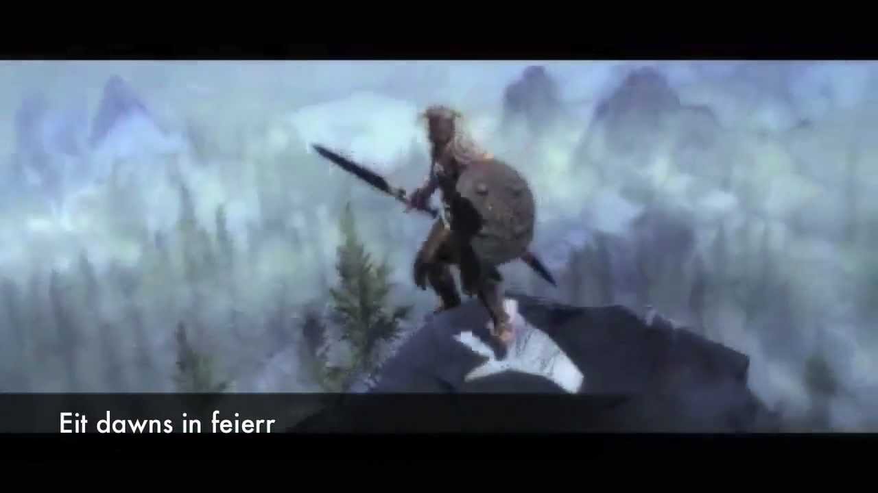 TES Skyrim trailer Misheard lyrics (ADJUSTED) YouTube
