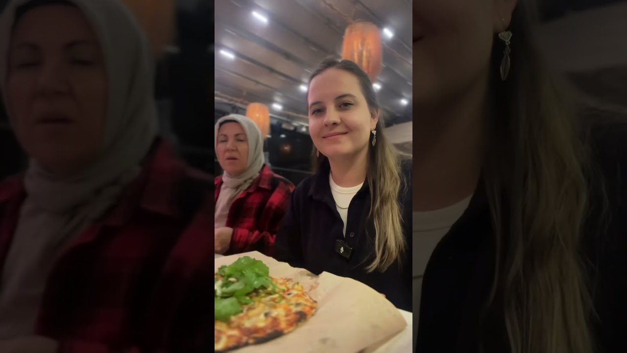 Batman'da pizza yemeye gittik. Yeni açılan güzel bir mekan.  