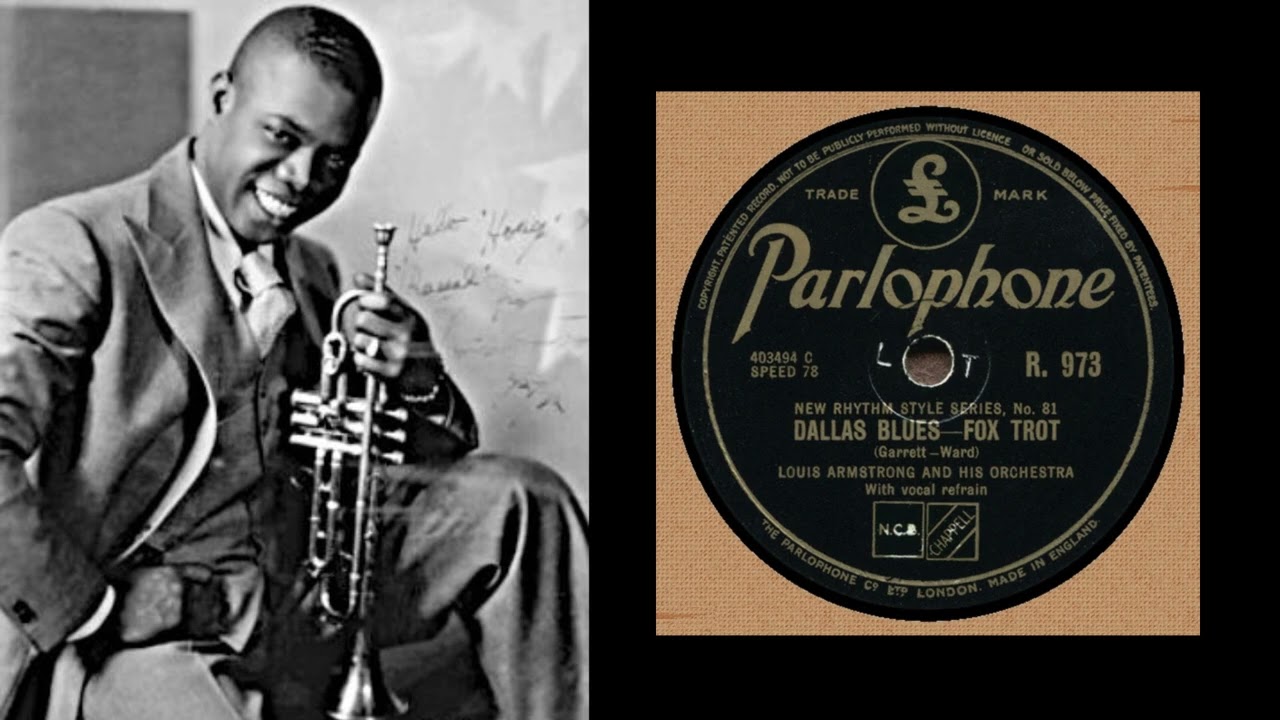 Louis Armstrong - Dallas Blues - YouTube