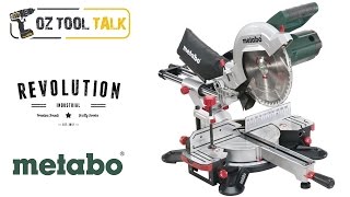 Metabo 10" Sliding Mitre Saw - KGS 254 M