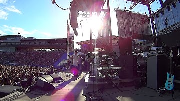 Sam Jones introducing AWOLNATION at Edgefest